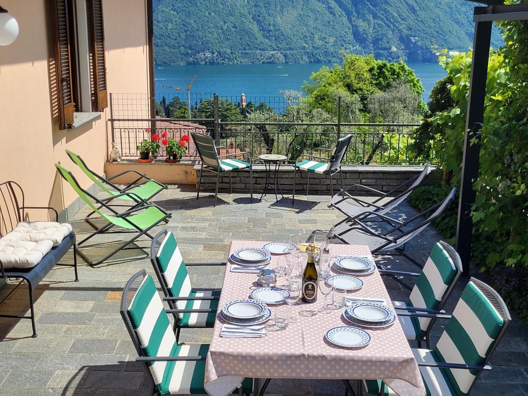 Casa Intignano - Appartamento Con Terrazzo Vista Lago Tremezzo Exteriér fotografie